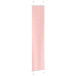 Store plissé rose 45x200 cm largeur du tissu 44,4 cm polyester 
