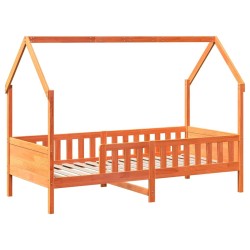 Cadre de lit enfants avec tiroirs sans matelas 90x200 cm bois 