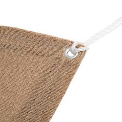 Tapis de tente 250x250 cm Taupe 