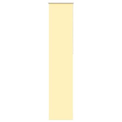 Store enrouleur occultant jaune largeur du tissu 35,7 cm 
