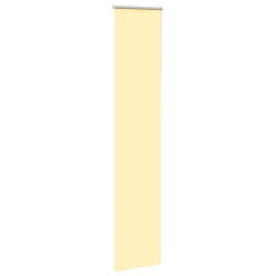 Store enrouleur occultant jaune largeur du tissu 35,7 cm 