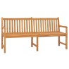 Banc de jardin 180 cm bois de teck solide 