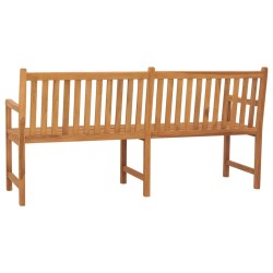 Banc de jardin 180 cm bois de teck solide 