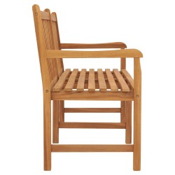 Banc de jardin 180 cm bois de teck solide 