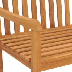 Banc de jardin 180 cm bois de teck solide 