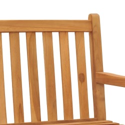 Banc de jardin 180 cm bois de teck solide 