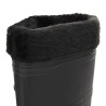 Bottes de pluie avec chaussettes amovibles noir taille 39 PVC 