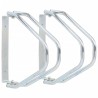 Support de bicyclette mural 2 pcs acier galvanisé 