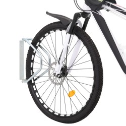 Support de bicyclette mural 2 pcs acier galvanisé 
