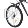 Support de bicyclette mural 2 pcs acier galvanisé 