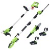 Set outils électriques jardin sans fil 3pcs chargeurs/batteries 