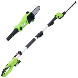 Set outils électriques jardin sans fil 3pcs chargeurs/batteries 