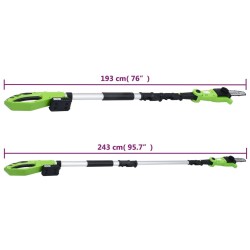 Set outils électriques jardin sans fil 3pcs chargeurs/batteries 