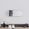 Miroir mural Argenté 40x15 cm Ovale 
