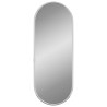 Miroir mural Argenté 40x15 cm Ovale 