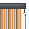Store roulant d'extérieur 60x250 cm Jaune et bleu 