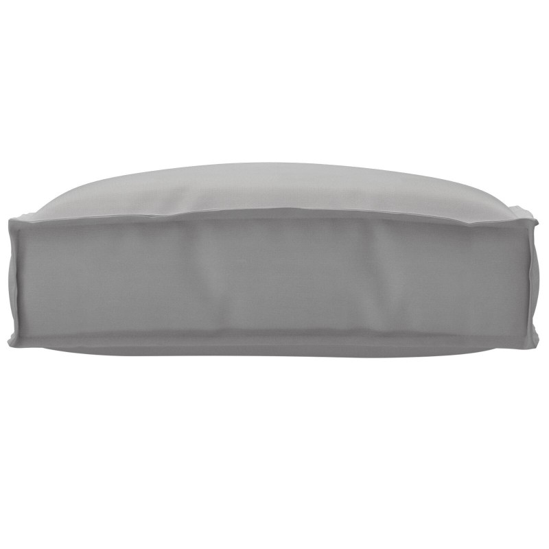 Coussin de palette pour siège Gris 50x50x12 cm Tissu Oxford 