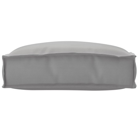 Coussin de palette pour siège Gris 50x50x12 cm Tissu Oxford 