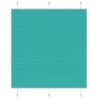 Store plissé vert pétrole 120x100cm largeur du tissu 119,4cm 