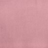 Canapé à 3 places avec repose-pieds Rose 180 cm Velours 