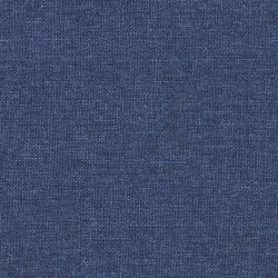 Repose-pied Bleu 60x60x36 cm Tissu et similicuir 