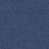 Repose-pied Bleu 60x60x36 cm Tissu et similicuir 