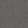 Repose-pied Gris clair 60x60x36 cm Tissu et similicuir 