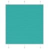 Store plissé vert pétrole 115x100cm largeur du tissu 114,4cm 