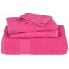 Serviettes de douche 2 pcs rose 70x140 cm 360 g/m² 100% coton 