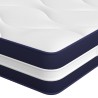 Matelas à ressorts ensachés dureté moyenne 140x200 cm 