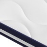 Matelas à ressorts ensachés dureté moyenne 140x200 cm 