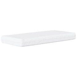 Lit de jour avec matelas gris foncé 90x190 cm velours 