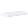 Lit de jour avec matelas gris foncé 90x190 cm velours 
