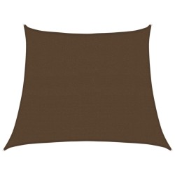 Voile d'ombrage 160 g/m² Marron 3/4x3 m PEHD 