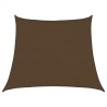 Voile d'ombrage 160 g/m² Marron 3/4x3 m PEHD 
