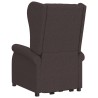 Fauteuil Marron foncé Tissu 