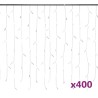 Rideau lumineux à glaçons LED 10m 400LED Blanc chaud 8fonctions 