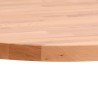 Dessus de table Ø30x4 cm rond bois massif de hêtre 