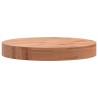 Dessus de table Ø30x4 cm rond bois massif de hêtre 