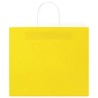 Sacs en papier 50 pcs avec poignées jaune 32x22x28 cm 