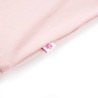 Sweatshirt pour enfants rose clair 140 