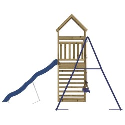Aire de jeux d'extérieur bois de pin imprégné 