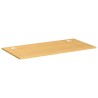 Dessus de bureau 80x40x1,5 cm bambou 