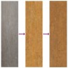Lit surélevé de jardin 1150x100x36 cm acier corten 