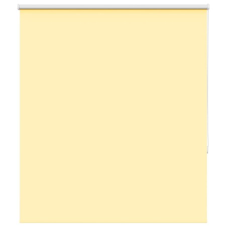 Store enrouleur occultant jaune largeur du tissu 136,6 cm 