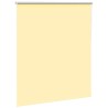 Store enrouleur occultant jaune largeur du tissu 136,6 cm 