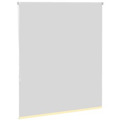 Store enrouleur occultant jaune largeur du tissu 136,6 cm 