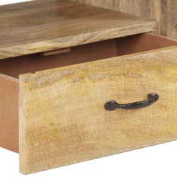 Meuble TV 160x30x45 cm Bois massif de manguier 
