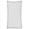 Filet pour remorque avec corde élastique noir 3x1,65 m PP 