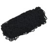 Filet pour remorque avec corde élastique noir 3x1,65 m PP 